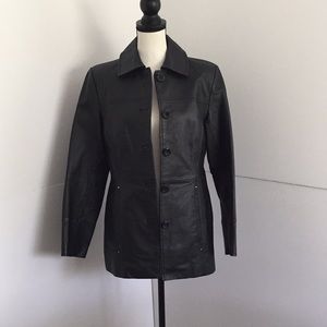 EAST 5th | Black Leather Jacket